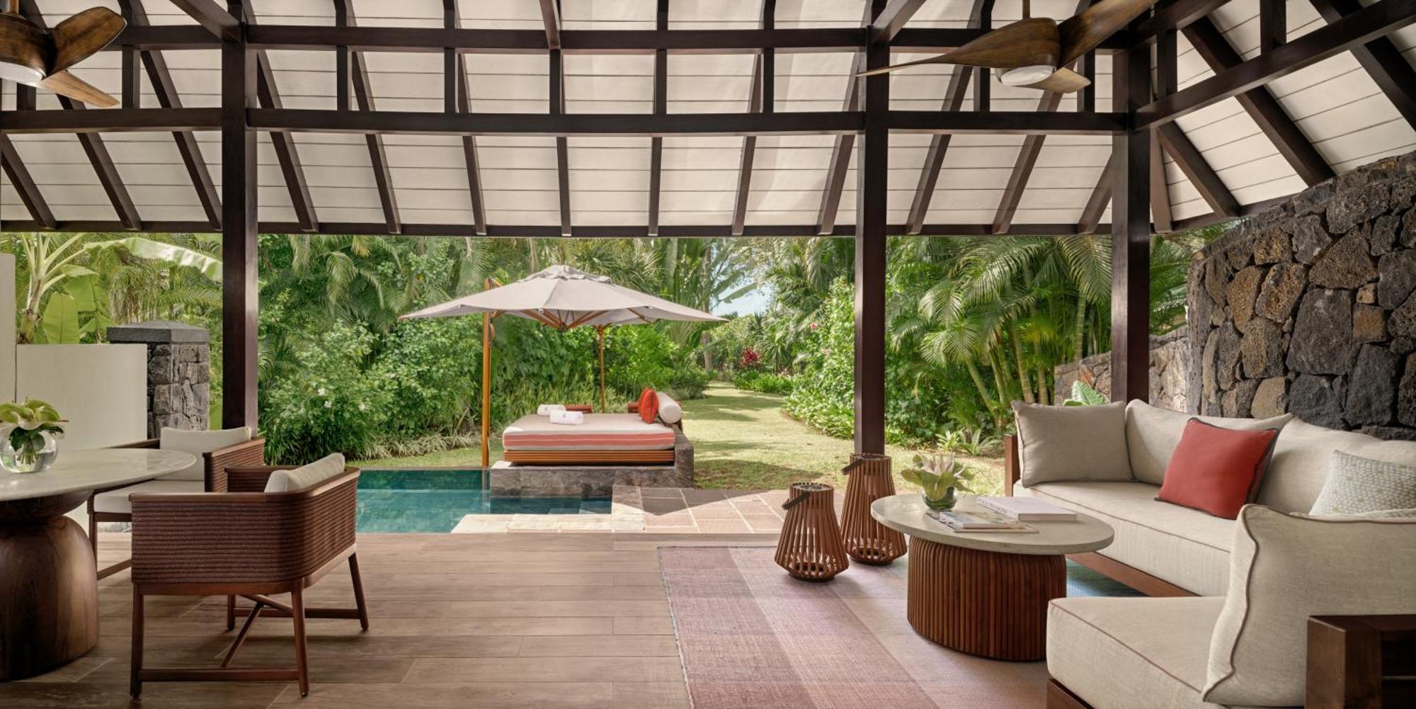 Villa avec 2 Lits Queen-Size, Piscine et Jardin